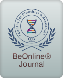 					View Vol. 3 (2016): BeOnline Â® Journal of the Center for Bioethics and Research
				
